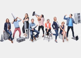 Photographe Lyon - photo de groupe originale évolutive màj entreprise