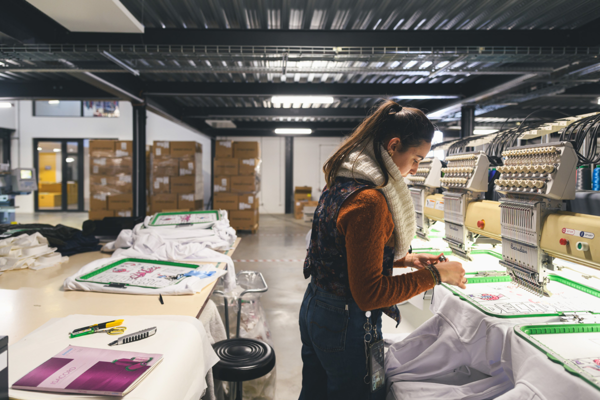 reportage BA Factory broderie
