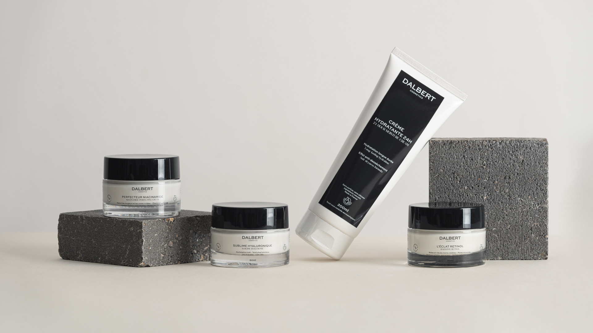 Packshot et lifestyle cosmétique – photographe lyon – 001 mise en scène assortiment cosmétique