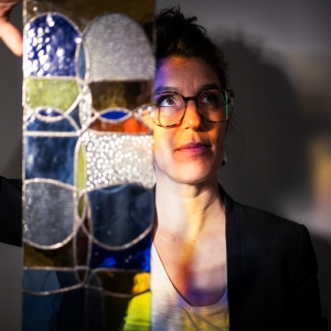 portrait d'artistes - vitrailliste
